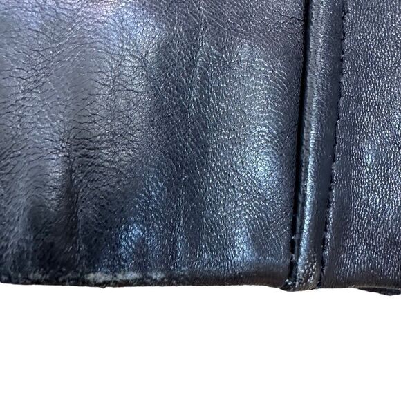 Pelle Studio~  Black Long Leather Jacket ~ Fully Lined ~ size XL~smooth leather - Picture 13 of 16